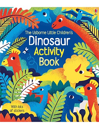 LITTLE CHILDRENS DINOSAURS ACTIVITY BOOK