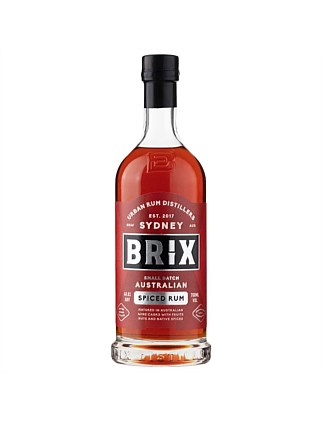 BRIX DISTILLERS SPICED RUM 40% 700ML