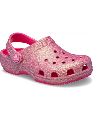 Classic Glitter Clog Toddlers