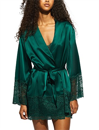 Silk Lace Robe