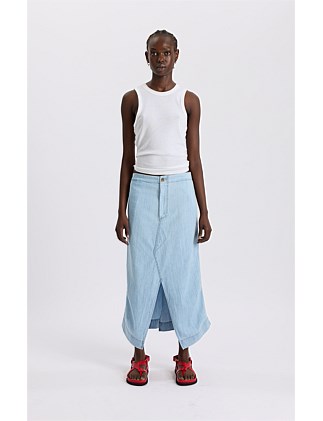 Denim Deconstructed Skirt