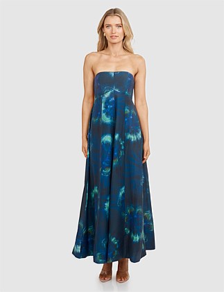 TAINE STRAPLESS MAXI DRESS