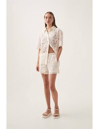 Muses Lace Oversize Shirt