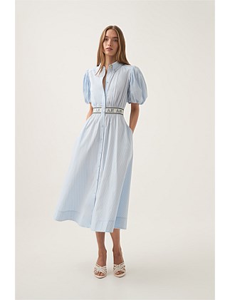 Harling Logo Midi Dress