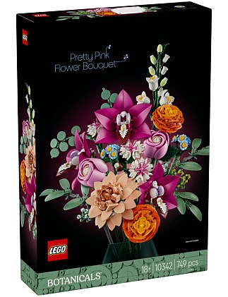 LEGO Botanicals Pretty Pink Flower Bouquet 10342