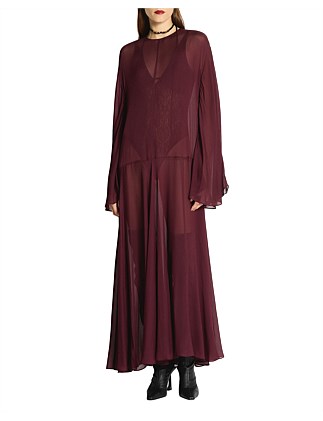 OASIS LONG SLEEVE DRESS