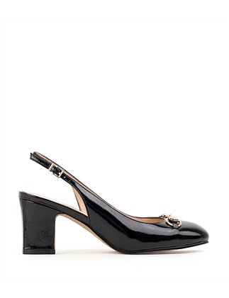 CAMILLE65 SLINGBACK PUMP WITH TRIM