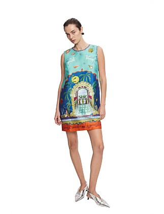 SURREALIST SUMMER MINI DRESS