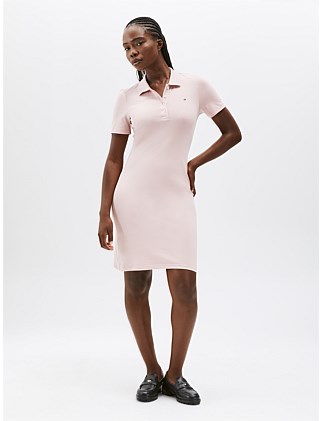 1985 Slim Pique Polo Dress