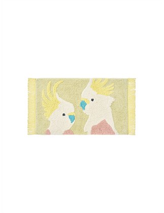 COCKATOO PALS BATH MAT