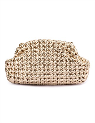 EVERLY HAND WOVEN CLUTCH