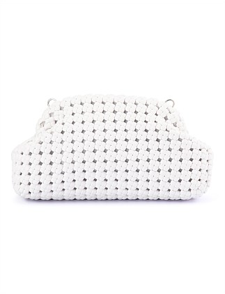 EVERLY HAND WOVEN CLUTCH