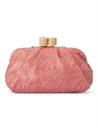 ADDISON WOVEN CLUTCH