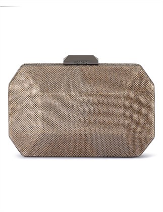 AVERY FACETED CLUTCH