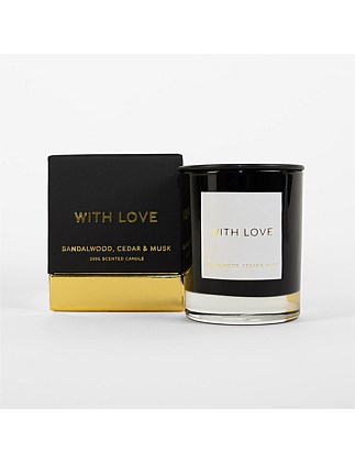 Sandalwood, Cedar and Musk Candle