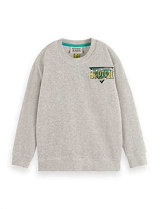 TOWELLING SWEATSHIRT