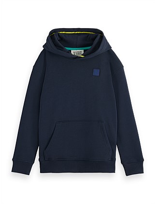 RELAXED-FIT LOGO HOODIE