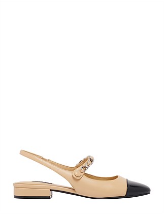 CLEVER SLINGBACK FLAT