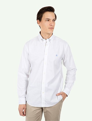 Regular Fit Stretch Non-Iron Oxford Button-Down Collar Sport Shirt