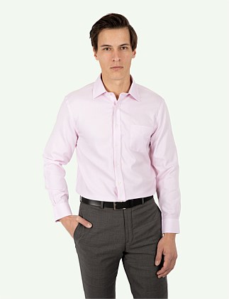 LS DS OXFORD AIN SLD SLIM SHIRT