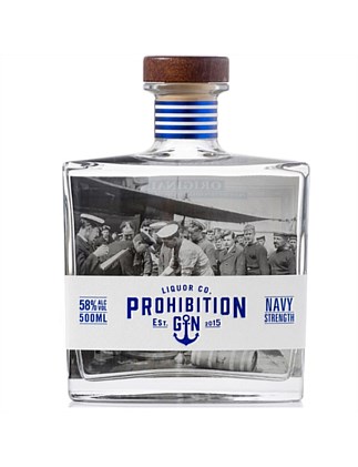 PROHIBITION NAVY STRENGTH GIN (500ML)