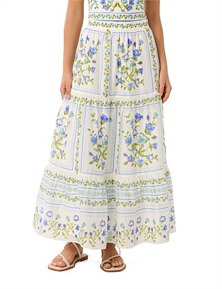 FRANCINE PRINTED MAXI SKIRT