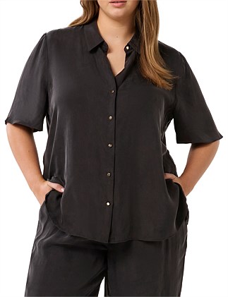 BETSY CURVE CUPRO SHIRT