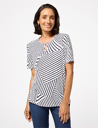 CARMELE SHORT SLEEVE TOP