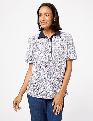 ANALINA SHORT SLEEVE POLO