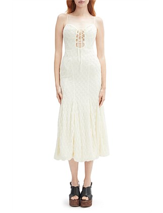 DELANEY BUBBLE MIDI DRESS