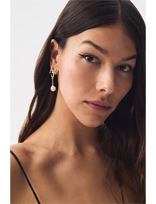 Revel Pearl Drop Stud