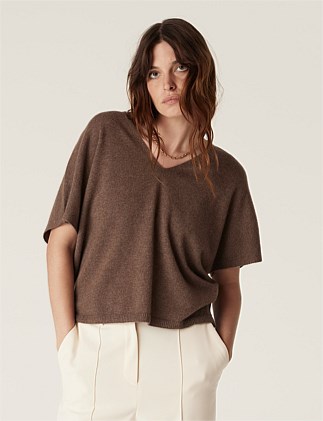 PURE CASHMERE RELAXED TOP