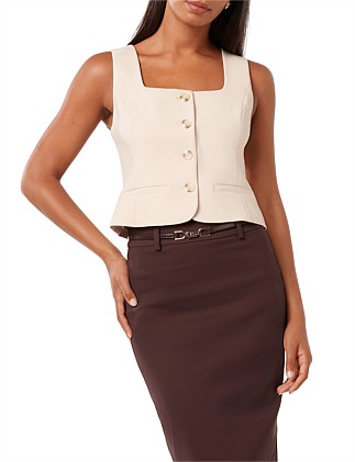 WHITNEY PENCIL MIDI SKIRT