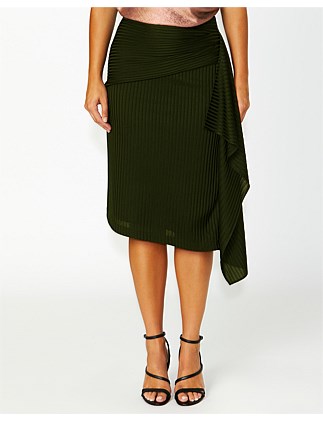 LISA OLIVE KNIT SKIRT