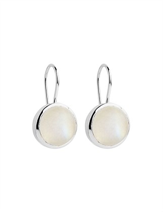 Chroma Silver Moonstone Earrings