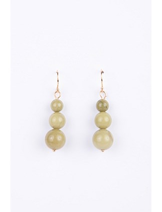 EVERYWOMAN BEADED DROP EARRINGS