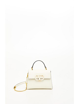 VSLING SMALL TOP HANDLE BAG IN GRAINY CALFSKIN LEATHER