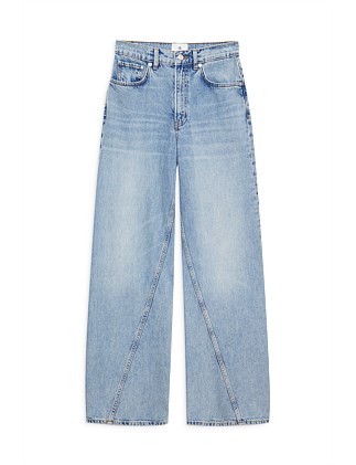 BRIE HI RISE WIDE LEG JEAN