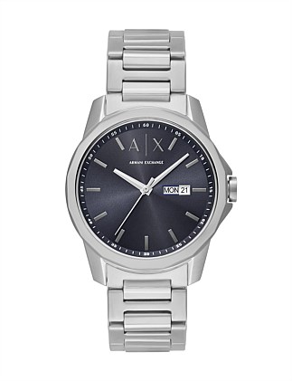 Silver Tone Analogue Watch