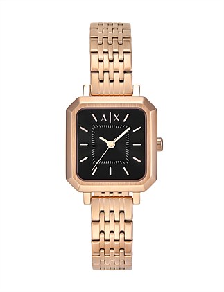 Rose Gold Tone Analogue Watch