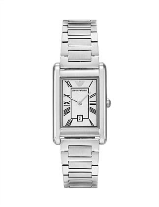 Silver Tone Analogue Watch