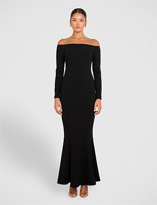 ELIANA OFF SHOULDER GOWN