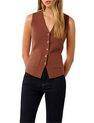 LAURA KNITTED WAISTCOAT