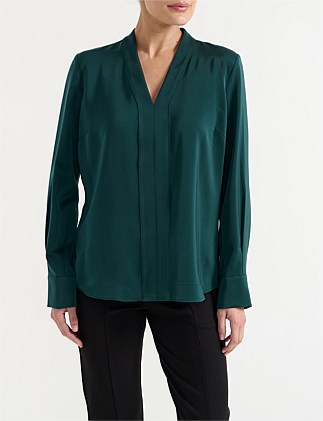 V NECK BLOUSE