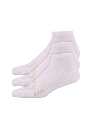 3PK SPORT ANKLE SOCKS