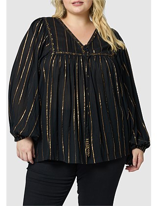 THE POETIC GYPSY - MOONLIT REVERIE BLOUSE