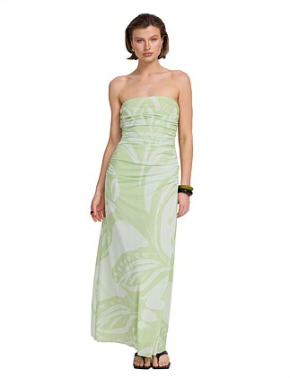 FLORA STRAPLESS DRESS